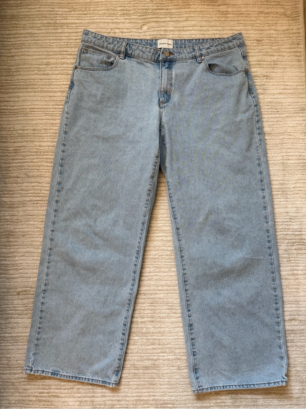 Men's Light Blue Relaxed Fit Jeans